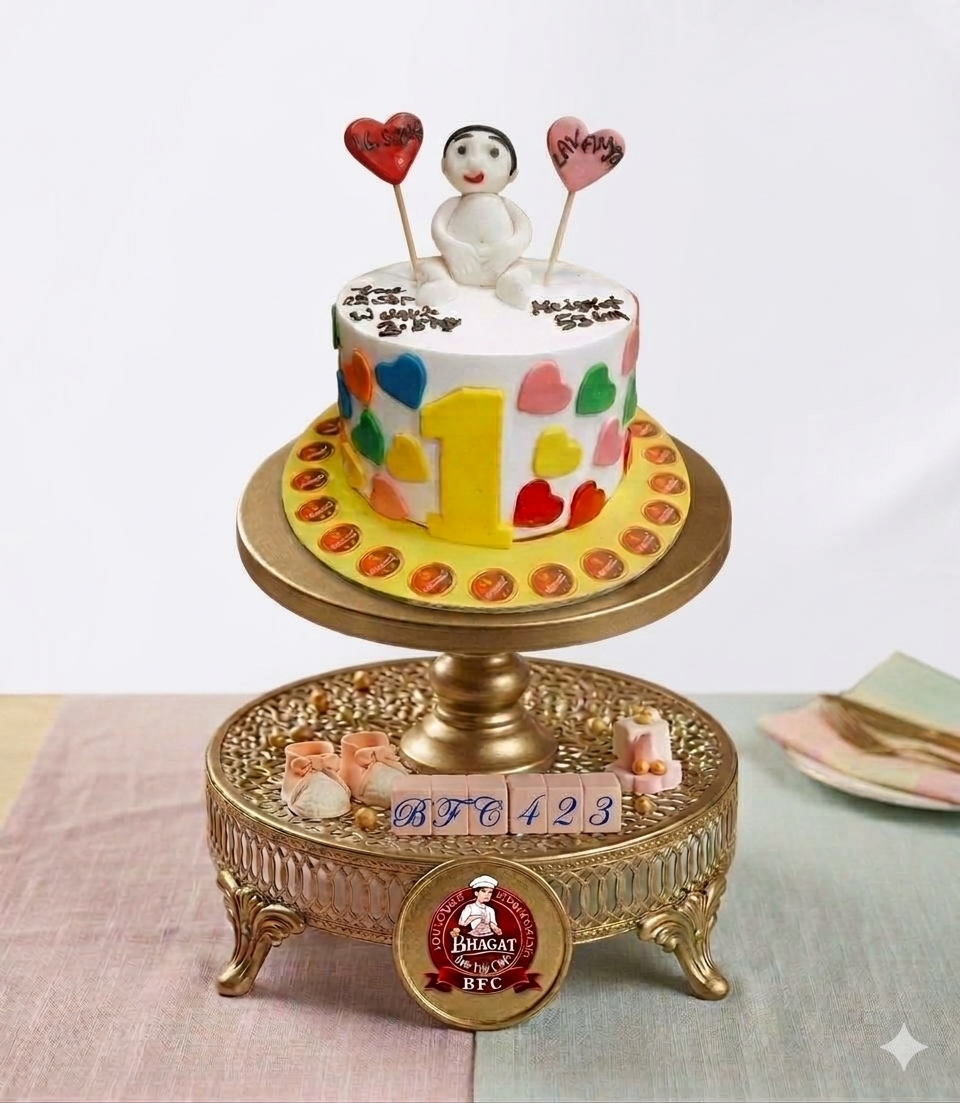 welcome baby cake