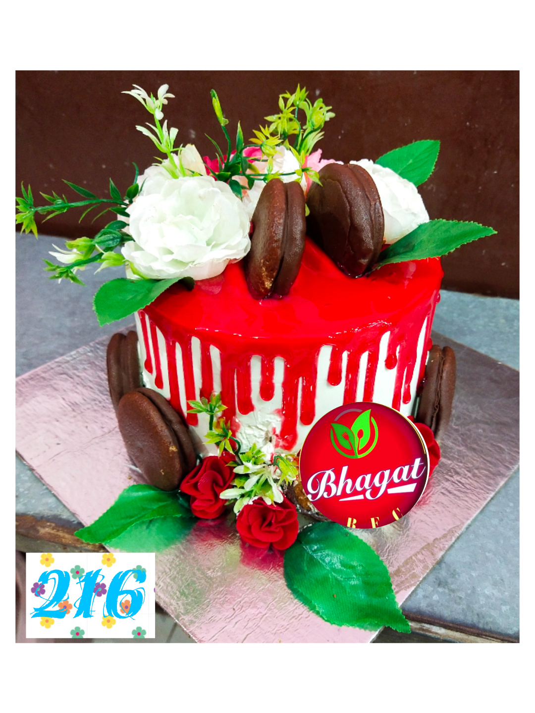 JELLY FLOWER CAKE