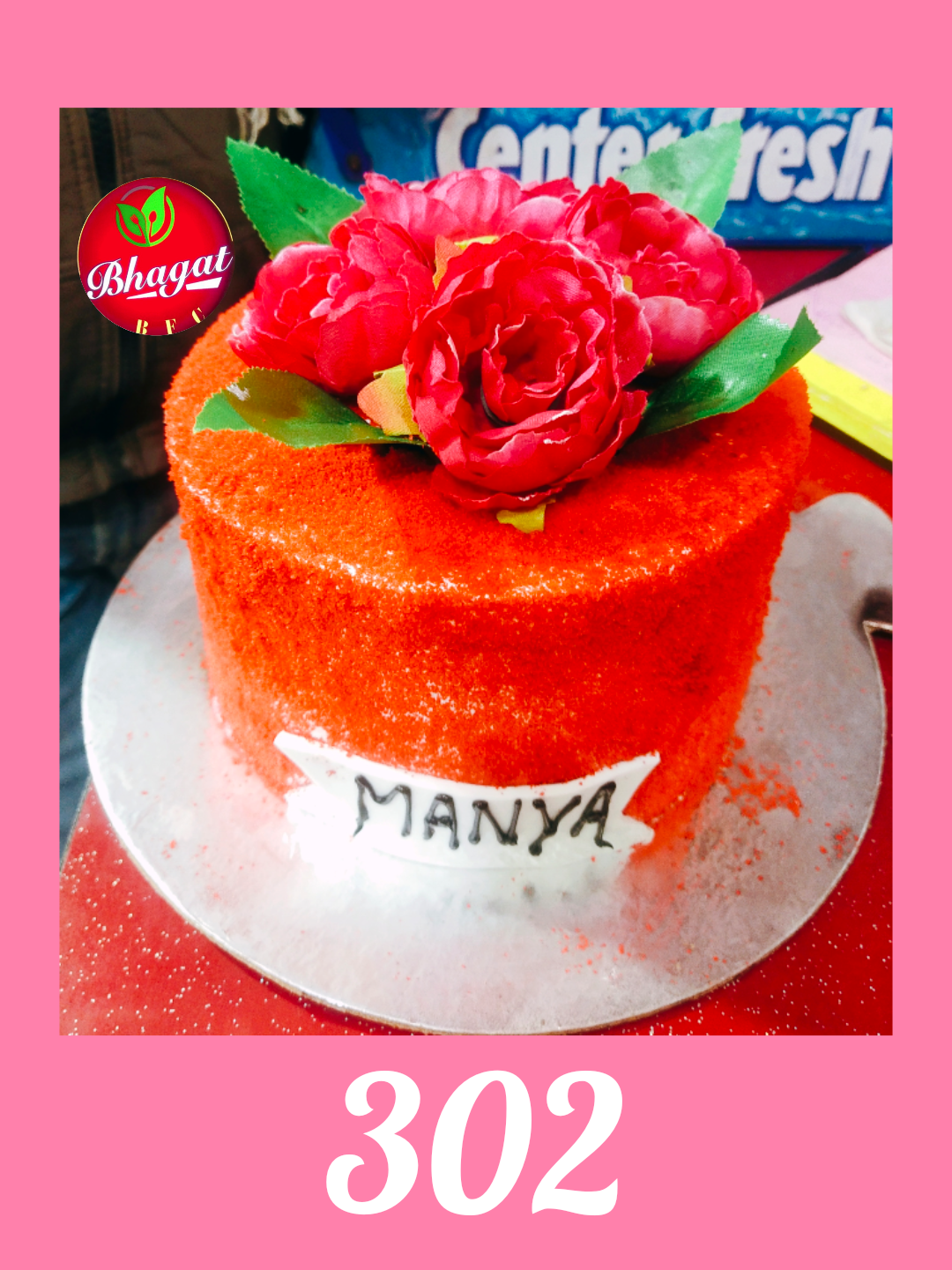 ROUND REDVELVET CAKE