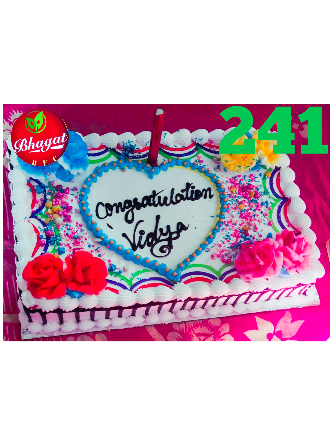 TRIANGLE CAKE