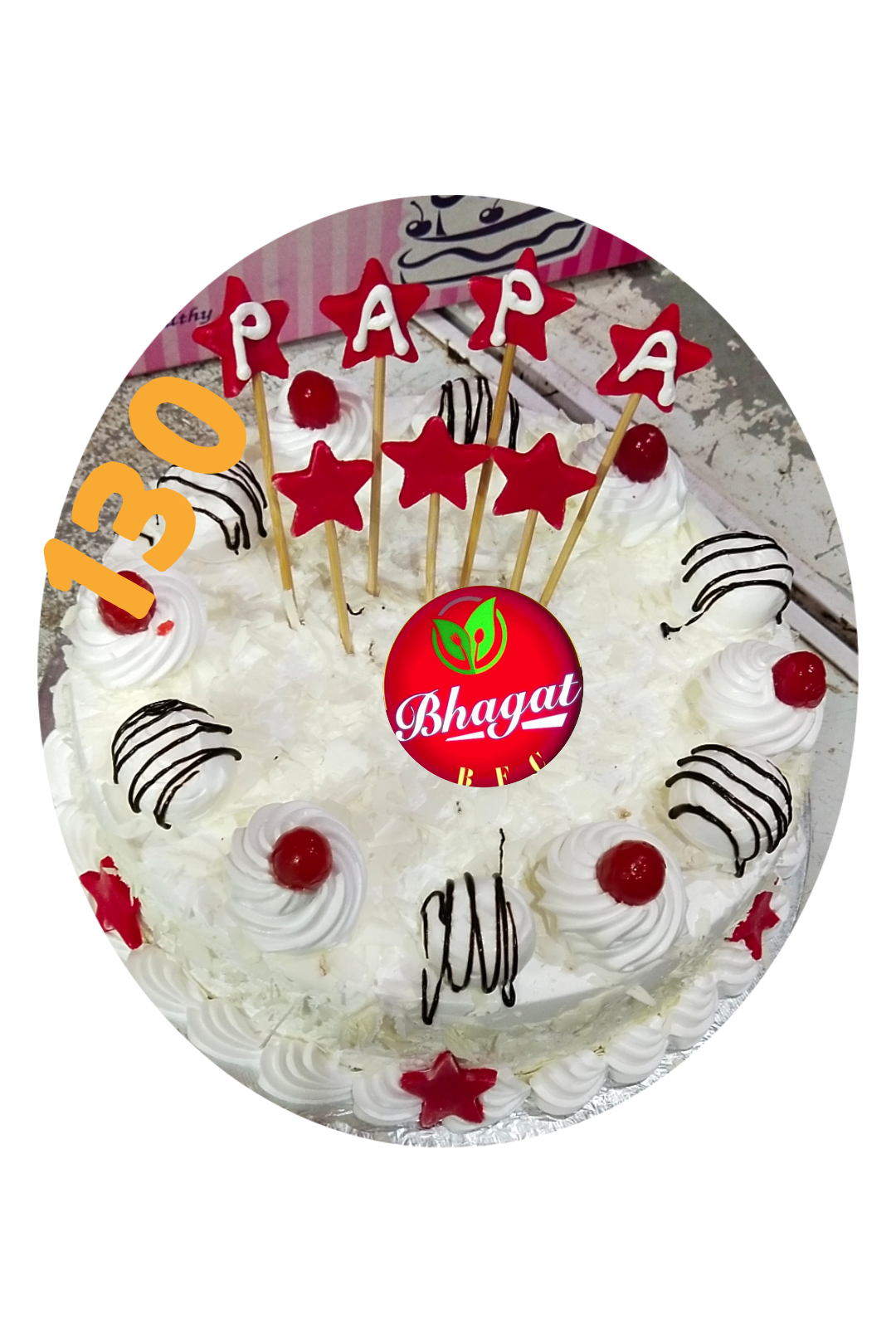 WHITE FOREST CAKE