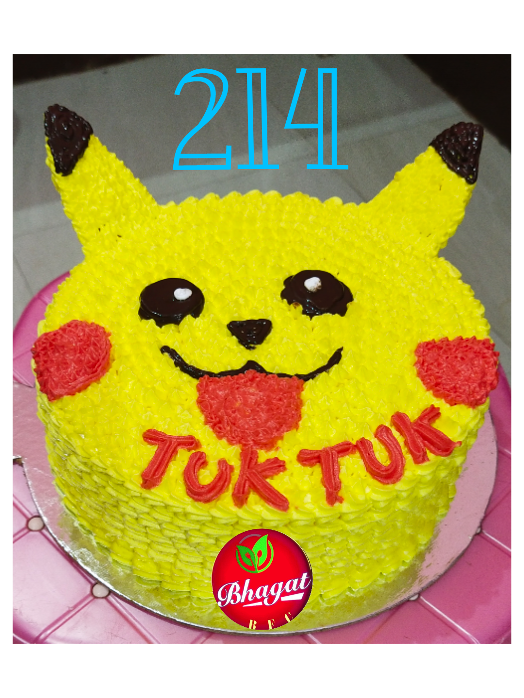 PIKACHU CAKE