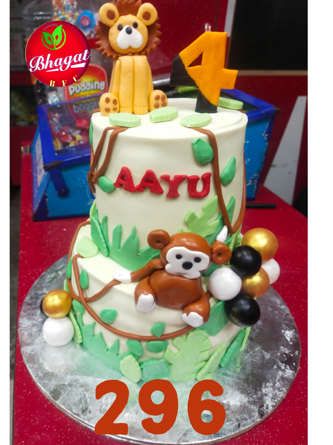 2 LAYER TADDY CAKE